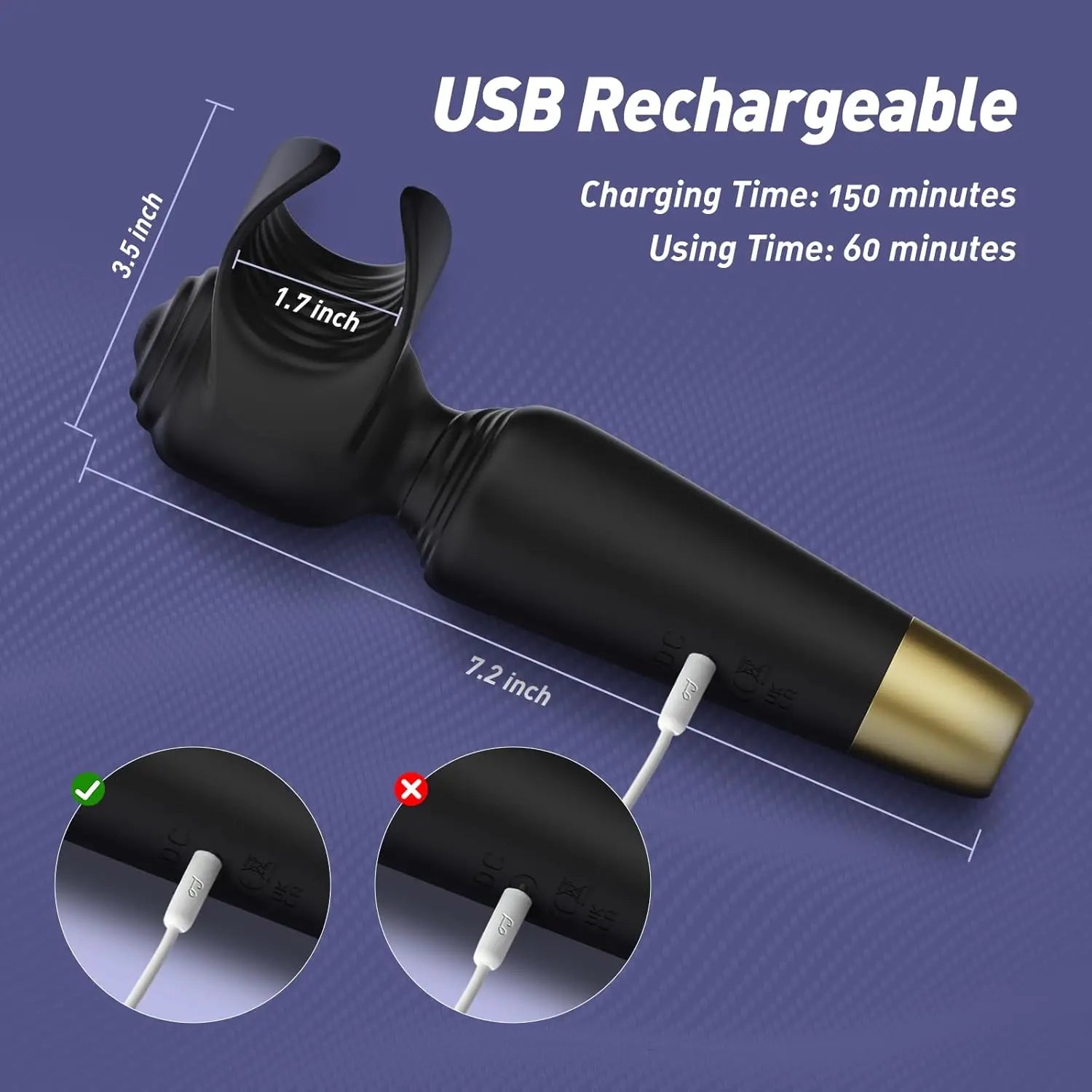 Wand Vibrator for Men - Vibrasie Stasie