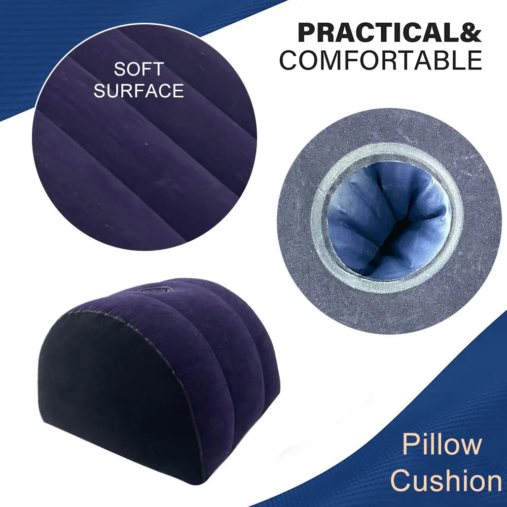 Inflatable Half-Circle Pillow - Vibrasie Stasie 400.00