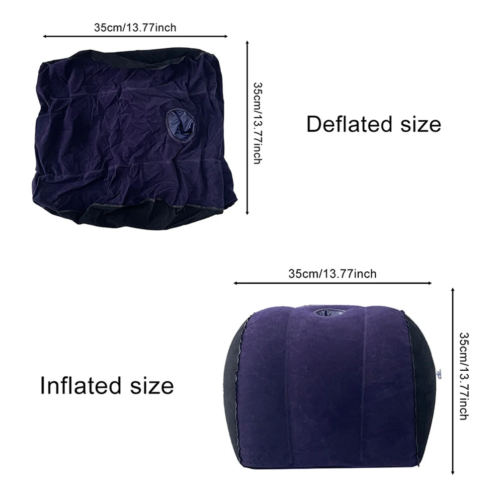 Inflatable Half-Circle Pillow - Vibrasie Stasie 400.00