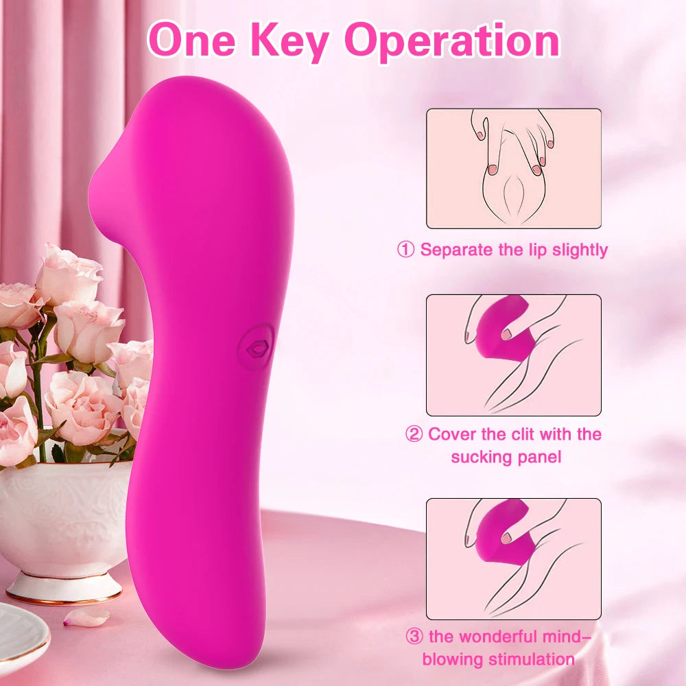 Powerful Sucking Vibrator - Vibrasie Stasie