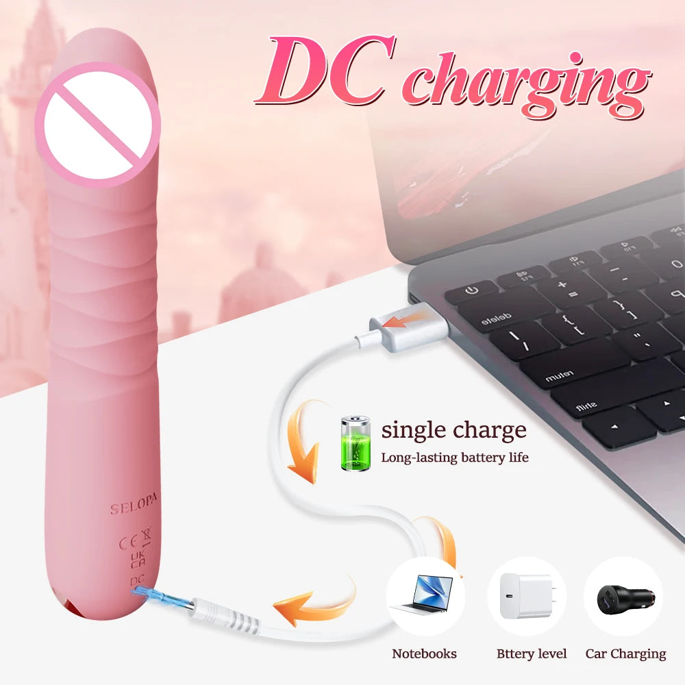 Thrusting Telescopic Vibrators - Vibrasie Stasie 580.00  ZAR