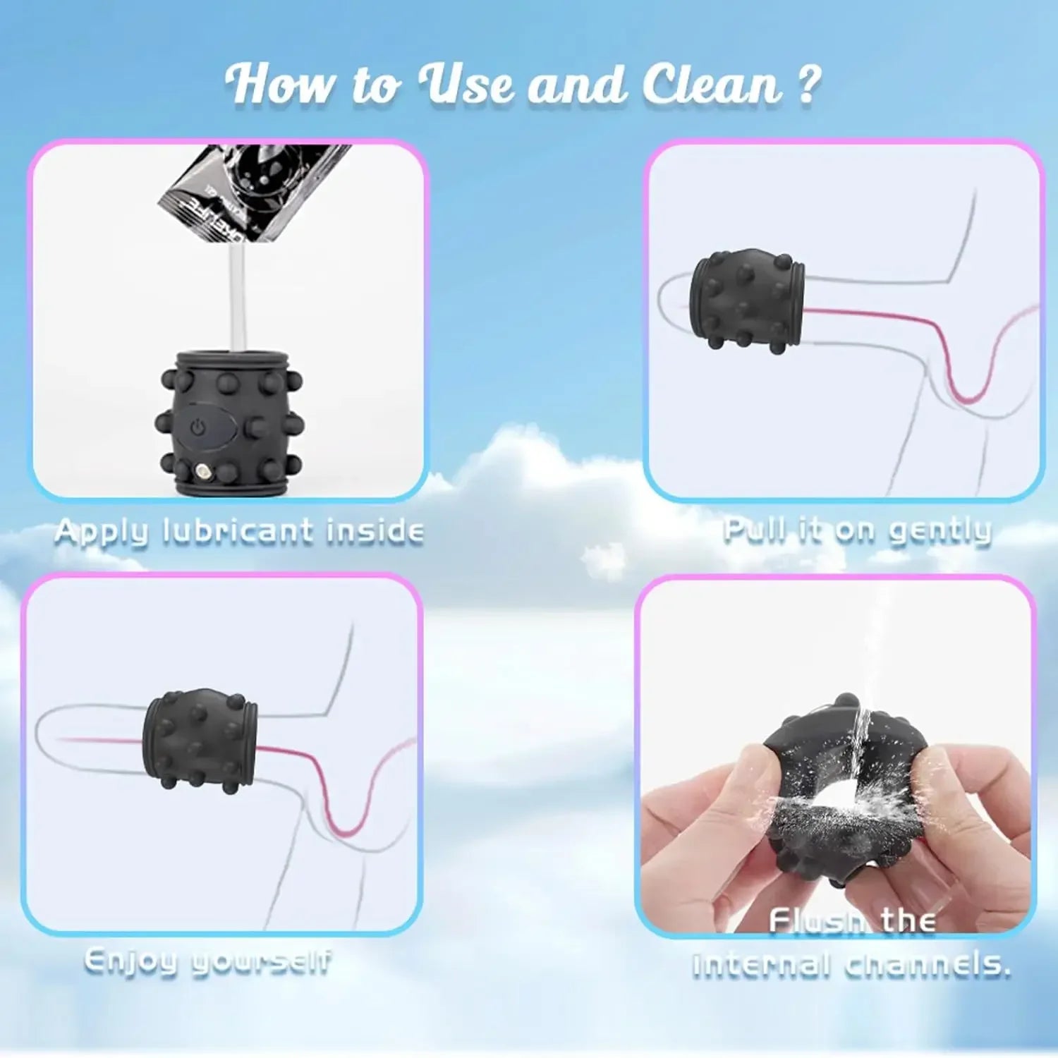 Vibrating Cock Ring - Vibrasie Stasie