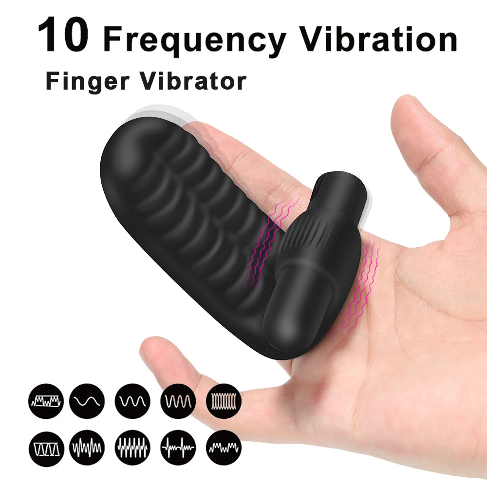 10 frequency Finger Sleeve Vibrators - Vibrasie Stasie 550.00  ZAR