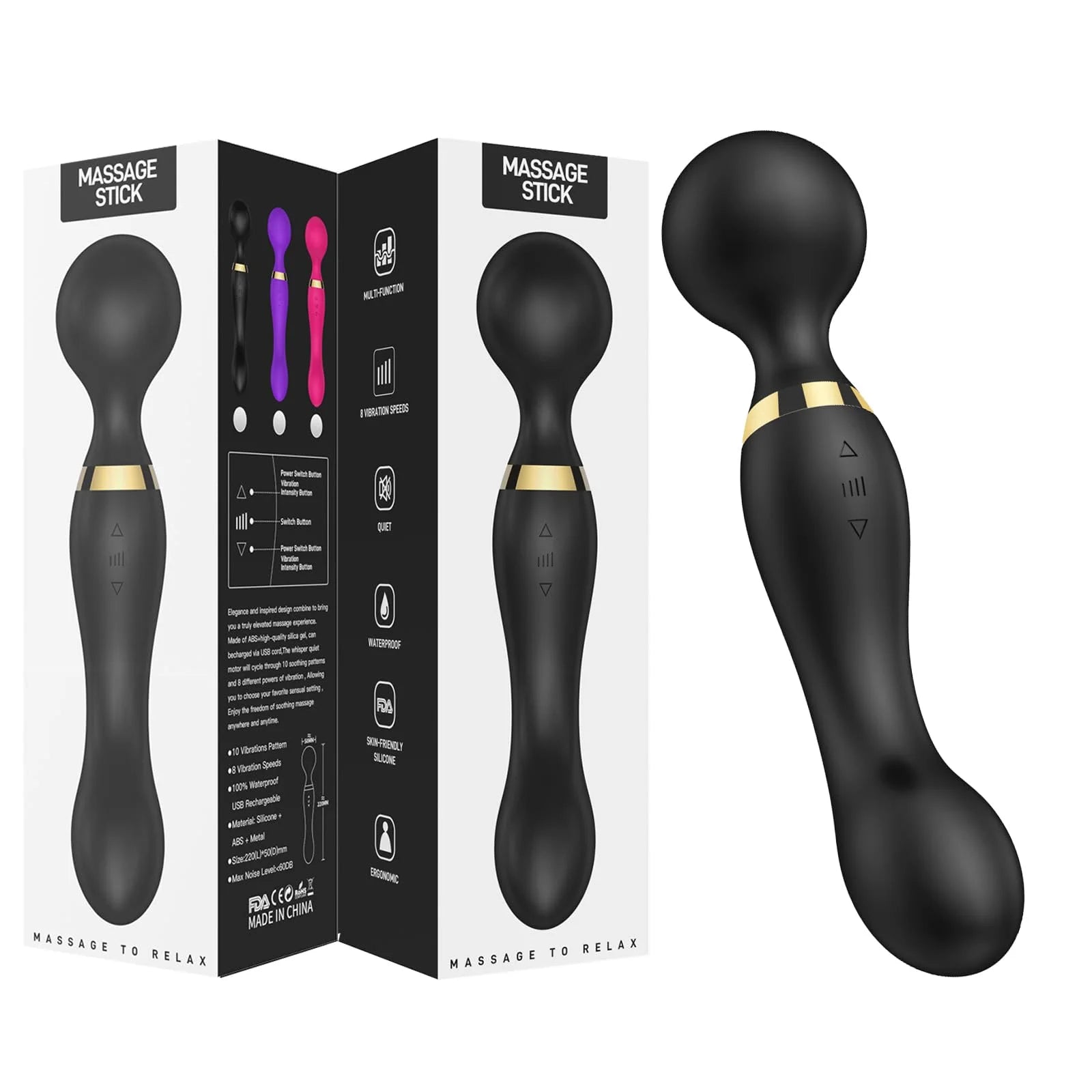 Vibrator Wand - Vibrasie Stasie