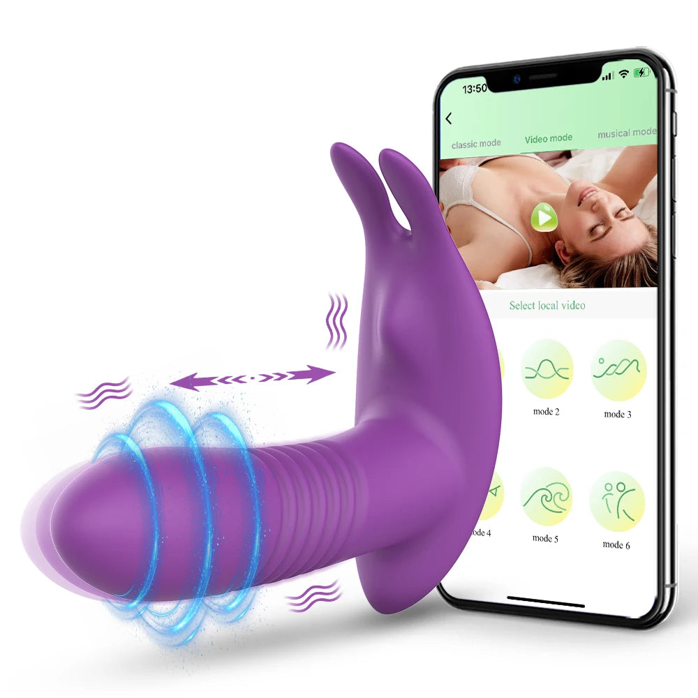 Bluetooth Control Vibrator - Vibrasie Stasie 850.00  ZAR