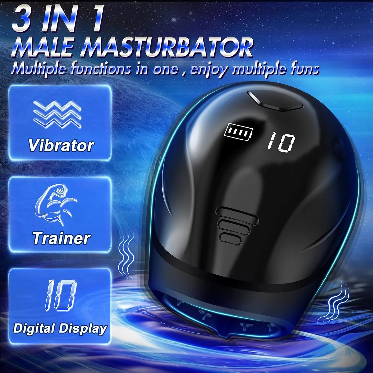 Penis Enlargerment Trainer Vibrator - Vibrasie Stasie