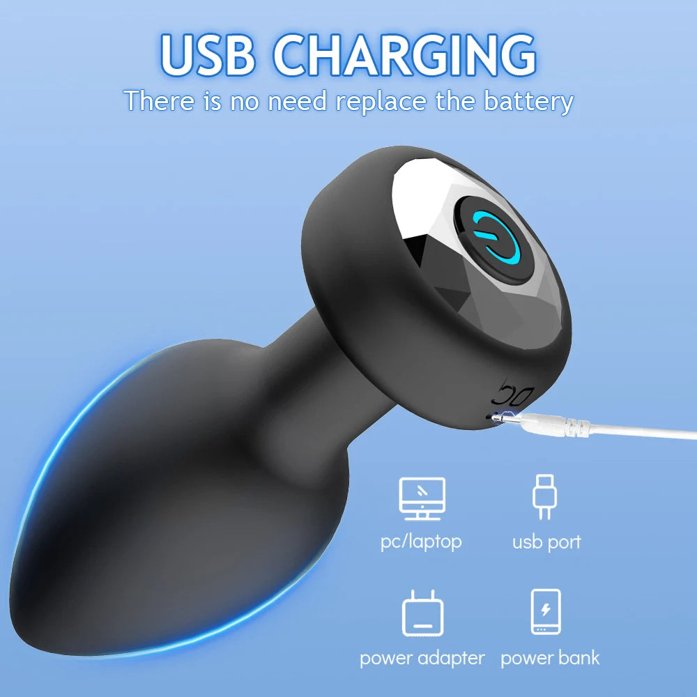 Vibrating Anal Vibrator - Vibrasie Stasie