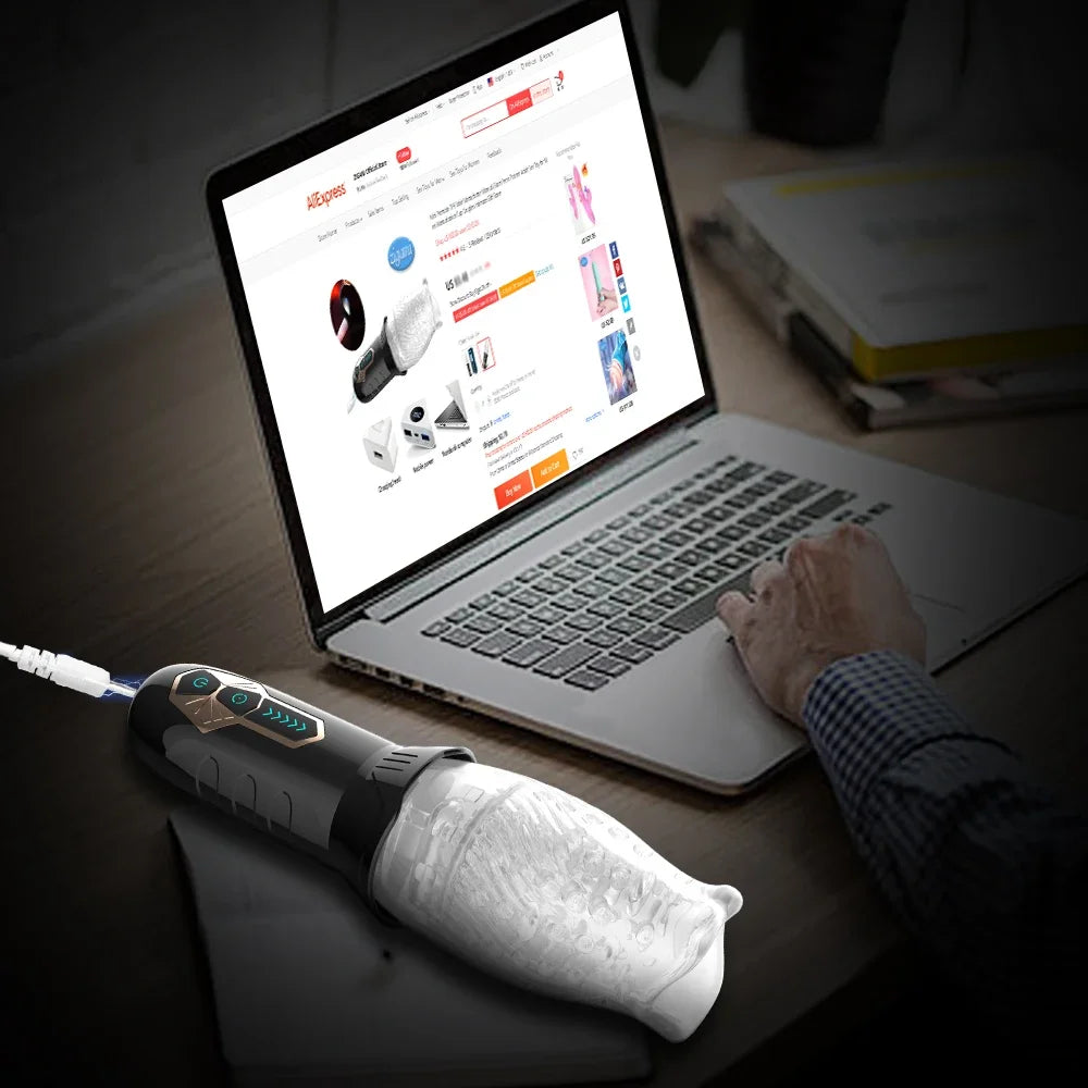 Vibrating Masturbator for Men - Vibrasie Stasie