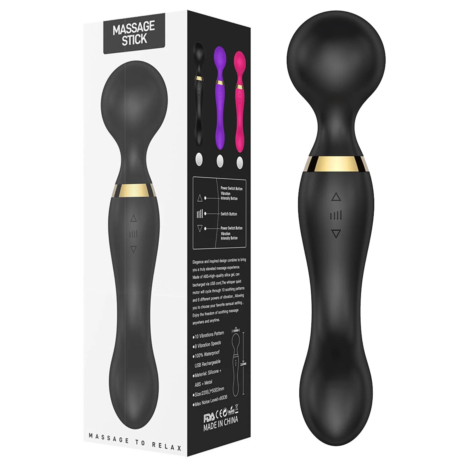 Vibrator Wand - Vibrasie Stasie
